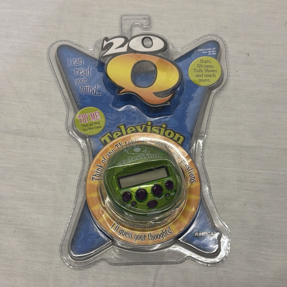 NOS Radica 20Q: Theme Television  - Brand New in packaging 2007 Mattel